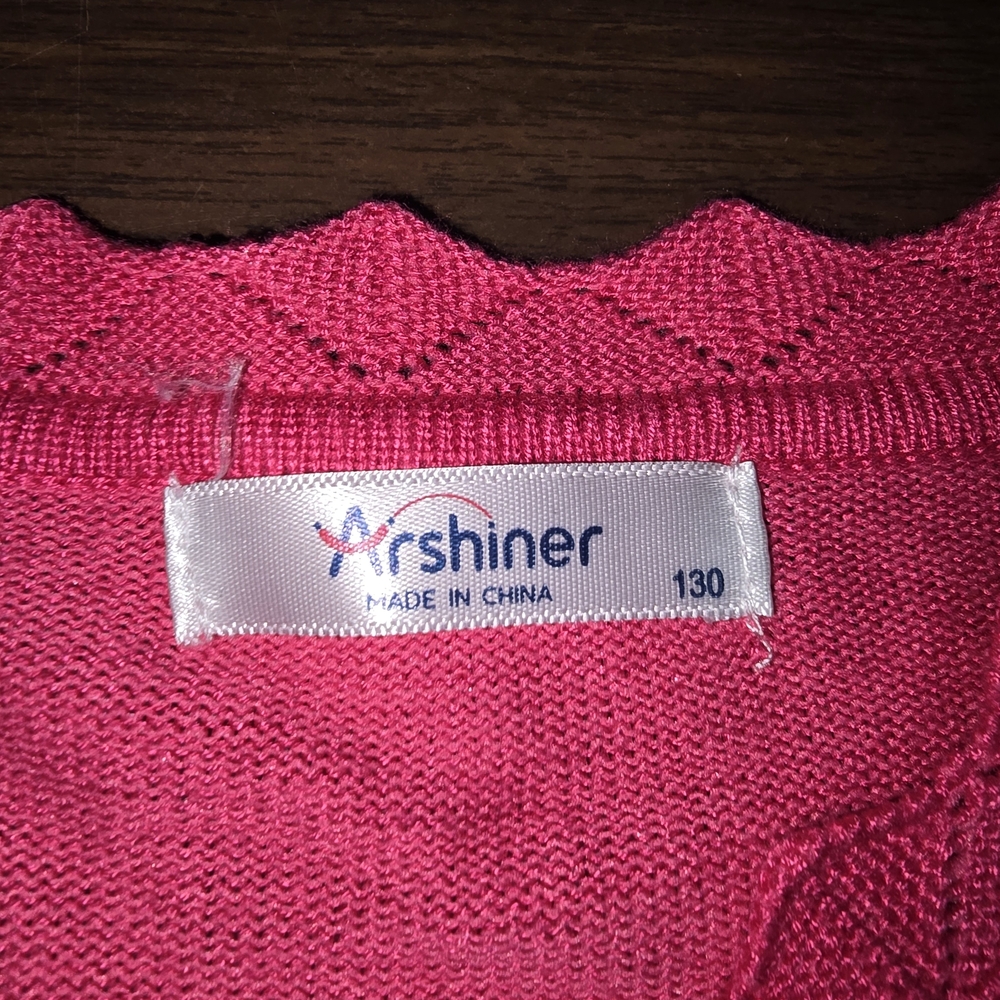 Arshiner Kids Pink Sweater
